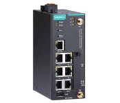 Moxa UC-5102-T-LX Arm-Based Din-Rail Wireless-Enabled Industrial Computer With Wide Operating Temperature, 4 Serial Ports, 2 Lans, 4 Di/Dos, 1 Mpcie Slot, And Industrial Linux Pre-Installed