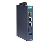Moxa UC-8210-T-LX-S Arm-Based Wireless-Enabled Din-Rail Industrial Computer With Wide Operating Temperature, Dual Core 1Ghz Cpu, 2Gb Ram, 2 Serial Ports, 2 Ethernet Ports, Tpm, And Linux Pre-Installed