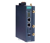Moxa UC-8220-T-LX Arm-Based Wireless-Enabled Din-Rail Industrial Computer With Wide Operating Temperature, Dual Core 1Ghz Cpu, 2Gb Ram, 2 Serial Ports, 2 Ethernet Ports, 2 Mpcie Slot, And Linux Pre-Installed