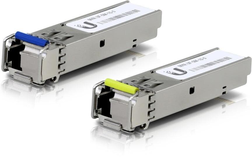 Ubiquiti UF-SM-1G-S Ufiber Sfp Single-Mode Bidi Fiber Module 1 Gbps 3Km Distance 2-Pack - Eol Replaced By Nhu-Uacc-Om-Sm-1G-S
