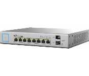 Ubiquiti US-8-150W-AU Unifi Switch 8-Port Managed Poe+ Gigabit Switch With Sfp 150W Poe Budget Quiet Fanless Operation Gen1
