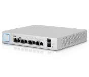Ubiquiti US-8-150W Unifi Switch 8-Port Managed Poe+ Gigabit Switch With Sfp, 150W Poe Budget, Quiet Fanless Operation, Gen1