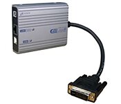 Turbo X VCND-92-TX Rextron Ethernet to DVI Adaptor 1080P